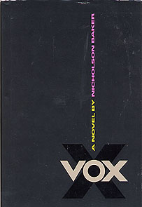 Vox: A Novel