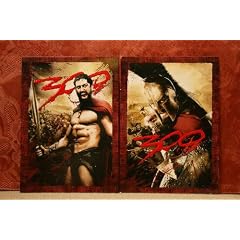 300 - film by Zack Snyder - starring by Gerard Butler and Lena Headey