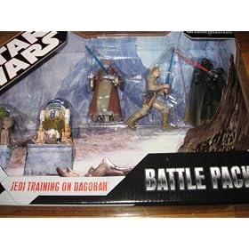 Star Wars Action Figure - Battle Pack Jedi Training On Dagobah Star Wars Action Figure - Battle Pack Jedi Training On Dagobah