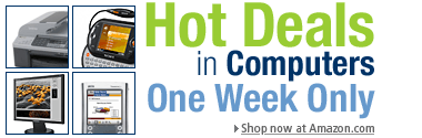 Hot deals in computers for one week only