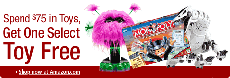 Spend $75 in the Toy Store and get a Free Game