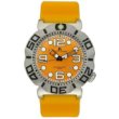 Jacques Lemans Men's Orange Rubber Dive Watch #JL1223C