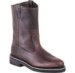 Double-H Men's 10 'Pitstop' Wellington Work Boots - Briar Brown
