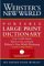 Webster's New World Large Print Dictionary
