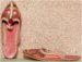 Women Slippers Handmade Beaded Embroidered Leather Casual Footwear from India US 4.5 / UK 2.5 / Europe 35.5