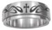 Faith Gear Spinner Ring - Tribal Cross