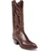 Justin Men's 'Iguana Lizard' Western Boots -Dark Brown