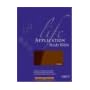 Life Application Study Bible: New King James Version, Tutone Leatherlike Brown/Tan book cover
