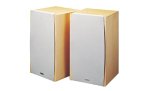 Cambridge SoundWorks Newton Series M80 Bookshelf Speakers (Pair), Blonde Maple