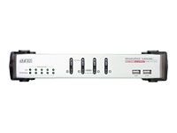 Elektronik und Foto: Autom, PC-Umschalter 4-fach, ATEN CS-1774, USB+Audio, Ethernet