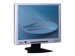 Videoseven Slim Line L17PS - Flat panel display - TFT - 17" - 1280 x 1024 / 75 Hz - 370 cd/m2 - 350:1 - 14 ms - 0.264 mm - VGA (HD-15) - speakers - black, silver