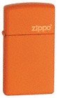 Zippo Slim Orange Matte
