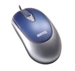 BenQ Optical Glow-Wheel USB Mouse - Blue/Silver  ( M107 )
