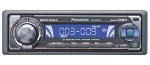 Panasonic 50-Watt Sirius&reg; Satellite Radio-Ready CD/MP3/WMA Receiver with Changer Controls and 2 Pre-Amp Outputs (CQDF583U)
