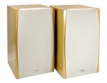 Cambridge SoundWorks Newton Series M60 Bookshelf Speakers (Pair), Blonde Maple