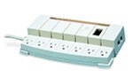 Newpoint Corporation Personal Grade 7-Outlet Strip 6 -Cord with RJ11