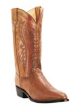 Dan Post Men's Genuine Teju Lizard J Toe Antique Tan Boot # DP2351J