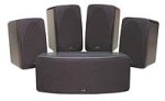 POLK AUDIO RM6600 HOME THEATER SPEAKER SYSTEM (Black)