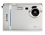 Oregon Scientific DS6688 ThinCam 3MP Digital Camera (Gray)