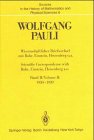 Wissenschaftlicher Briefwechsel mit Bohr, Einstein, Heisenberg u.a. / Scientific Correspondence with Bohr, Einstein, Heisenberg a.o.: Band/Volume 2: 1930-1939 ... of Mathematics and Physical Sciences)