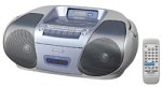 Panasonic RX-D27 Boombox with CD Player, AM/FM Tuner, and Cassette Deck