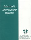 Marconi's International Register : 1999 (Annual) (Marconi's International Register)