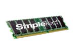 SimpleTech S256M3NHA1 256MB PC2700 Non-ECC DDR 184pin DIMM