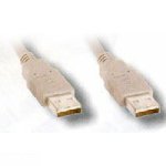 Handys ohne Vertrag: GR Computer PU-300 USB Kabel USB Anschlusskabel A/S-A/S 1.8m grau