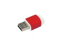Kompaktanlagen: Kingston DataTraveler Mini Flash Memory USB 2.0 512 MB +MIGO Personal rot
