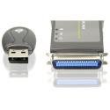 Bluetooth Print Adapter Kit for USB/parallel Printers, with bt To USB Adptr
