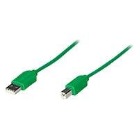 Navigationssysteme: IC Intracom Manhattan USB 1.1 Kabel USB Anschlusskabel A / Stecker - B / Stecker 1.0 m gr�n