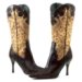 Donald J Pliner -- *Vane Exp/Brw Antique Gator French Leopard Papestry -- Women's Shoes,Boots