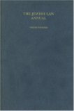 The Jewish Law Annual Volume 14 (Jewish Law Annual)