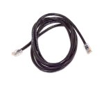 Belkin 25FT CABLE PATCH CAT5-UTP 4PR RJ45M BLK MOLDED ( A3L791-25-BLK-M )