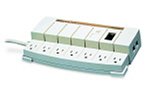 Newpoint Corporation Personal Grade 7-Outlet Strip 6 -Cord