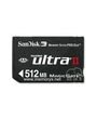 512MB SanDisk Ultra II -66x Memory Stick Pro Duo with Adapter