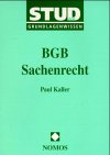 BGB Sachenrecht.