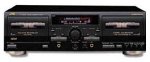 JVC TD-W354BK Dual Cassette Deck