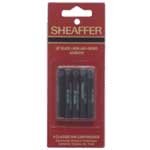 Sheaffer(R) Pen Refills, Ink Cartridges, Jet Black, Pack Of 5