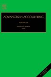 Advances in Accounting, Volume 20 (Advances in Accounting)