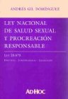 Ley Nacional de Salud Sexual y Procreacion Responsable Ley 25.673