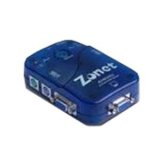 Zonet KVM3002 - KVM switch - 2 ports - 1 local user