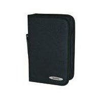 Elektronik und Foto: Assmann CD-ROM Aufbewahrungstasche Tasche f�r 48 CDs schwarz lang schwarz