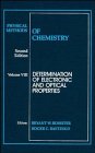 Physical Methods of Chemistry: Determination of Electronic and Optical Properties (Physical Methods of Chemistry 2nd Edition)