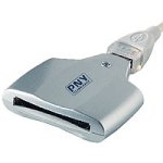 Projektoren: PNY Flash Reader, USB Single Slot Compact Flash