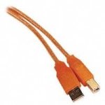 Heimkinosysteme: Hama 46720 USB Kabel USB Anschlusskabel A/S-B/S 1.8m orange iMac