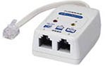 ELECOM MJ-AS2A 電話自動転換器(雷サージ対応)