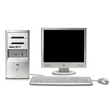 HP Pavilion a1240n Desktop PC (Intel Pentium 4 Processor 630 (H-T), 1 GB RAM, 200 GB Hard Drive, LightScribe Dbl Layer Drive)