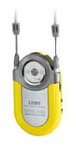 COBY  CX-7 Yellow MINI AM/FM POCKET RADIO with NECK STRAP