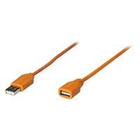 Navigationssysteme: IC Intracom Manhattan USB 1.1 Kabel USB Anschlusskabel A / Stecker - A / Buchse 1.8 m orange